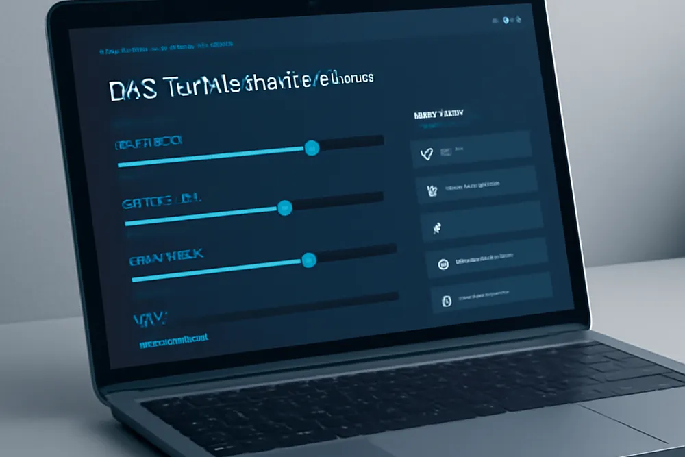 Interface de configuration QoS sur une box internet